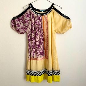 Printed Dress by Leif Notes
